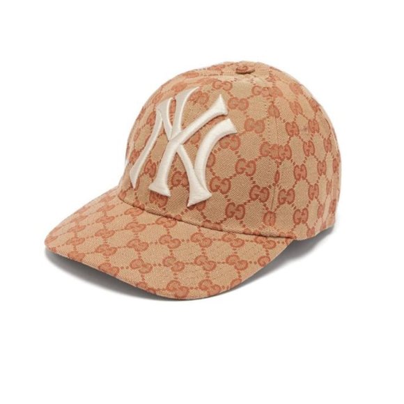 Gucci Monogram GG Baseball Cap Ny Yankees Patch new with tag and dustbag - Picture 1 of 6